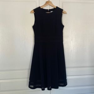 Calvin Klein black A line dress